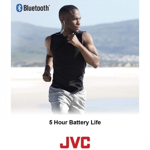 JVC Bluetooth Ense Tipi Kulak i Kulaklk (Beyaz)