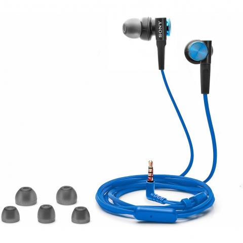 Sony Kablolu Kulak ��i Kulakl�k (Mavi)