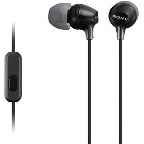 Sony Kablolu Kulak i Kulaklk (Siyah)