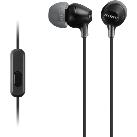 Sony Kablolu Kulak i Kulaklk (Siyah)