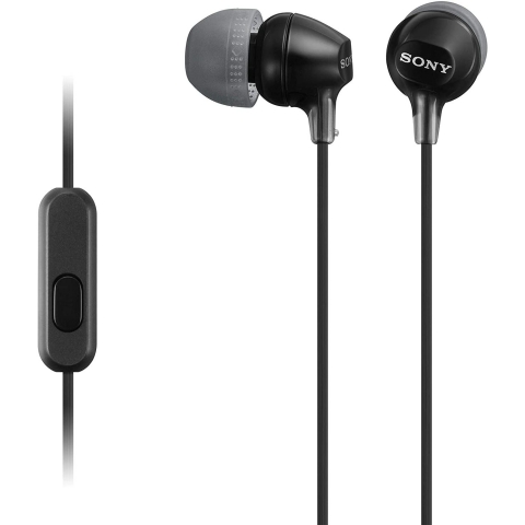 Sony Kablolu Kulak i Kulaklk (Siyah)