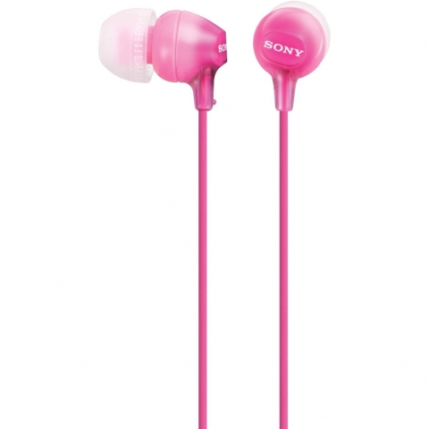 Sony Kablolu Kulak i Kulaklk (Pembe)