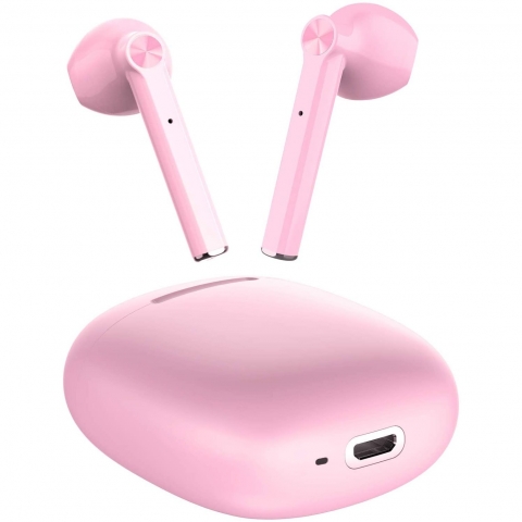 HSPRO Bluetooth Kablosuz Kulak ��i Kulakl�k (Pembe)