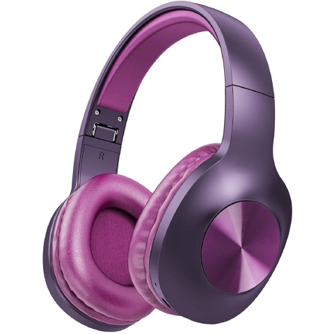 LETSCOM Bluetooth Kulak st Kulaklk (Mor)