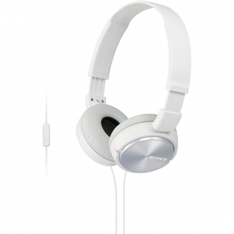 Sony Kablolu Kulak i Kulaklk (Beyaz)