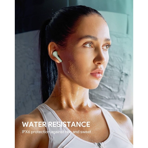 AUKEY EP-T21S Wireless Bluetooth 5 Kulak i Kulaklk (Mint)