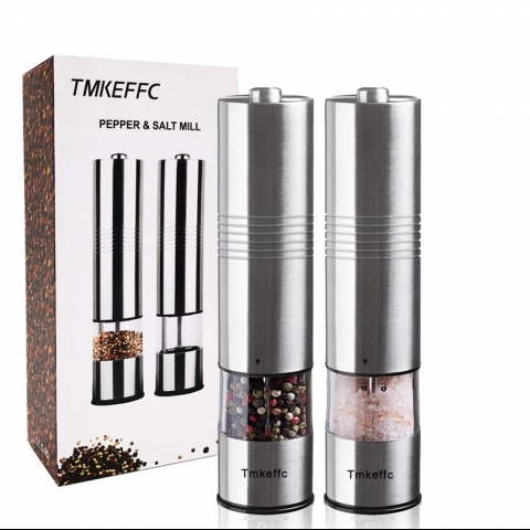 TMKEFFC Elektrikli Tuz Ve Karabiber De�irmeni Seti