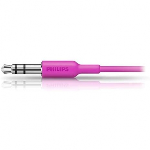Philips Kablolu Kancal Kulaklk (Pembe)
