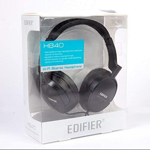 Edifier H840 Kablolu Kulak st Kulaklk (Siyah)