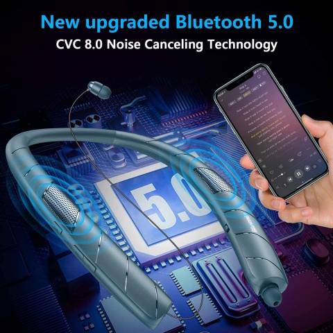 Bluenin Bluetooth Ense Tipi Kulakl�k (Navy)