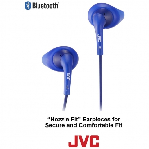 JVC Kablolu Kancal� Kulakl�k (Mavi)