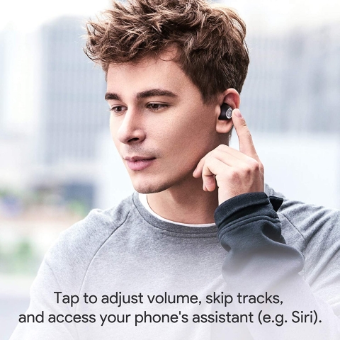 AUKEY EP-T10 Wireless Bluetooth 5 Kulak i Kulaklk (Gri)