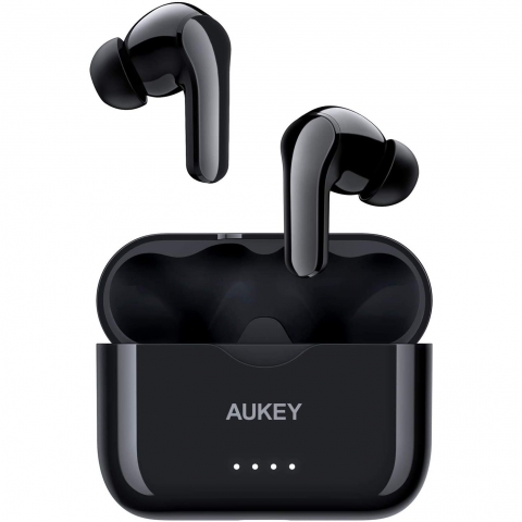 AUKEY EP-T28 Bluetooth 5 Wireless Kulak i Kulaklk (Siyah)