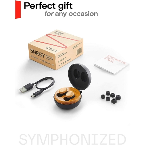 Symphonized SNRGY Bluetooth Kablosuz Kulak i Kulaklk (Siyah)