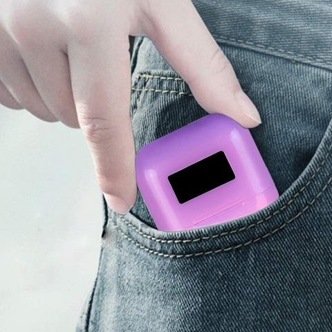 Olyre Wireless Bluetooth 5.1 Kablosuz Kulak i Kulaklk (Mor)