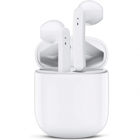Ceppekyy Bluetooth Kablosuz Kulak i Kulaklk (Beyaz)