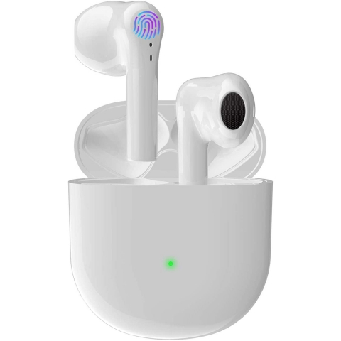 Ceppekyy Bluetooth Kablosuz Kulak i Kulaklk (Beyaz)
