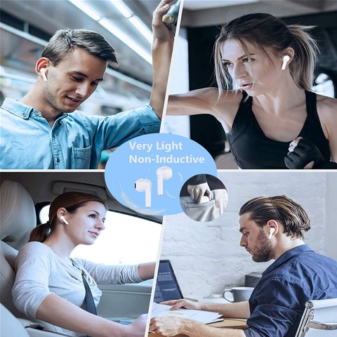 Ceppekyy Bluetooth Kablosuz Kulak i Kulaklk (Beyaz)
