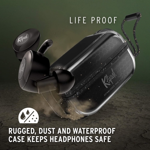 Klipsch T5 II Bluetooth Kablosuz Kulak i Kulaklk (Siyah)