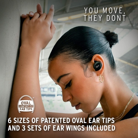 Klipsch T5 II Bluetooth Kablosuz Kulak i Kulaklk (Siyah)