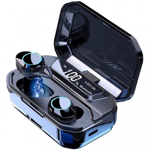 CUFOK Bluetooth Kablosuz Kulak i Kulaklk (Siyah)