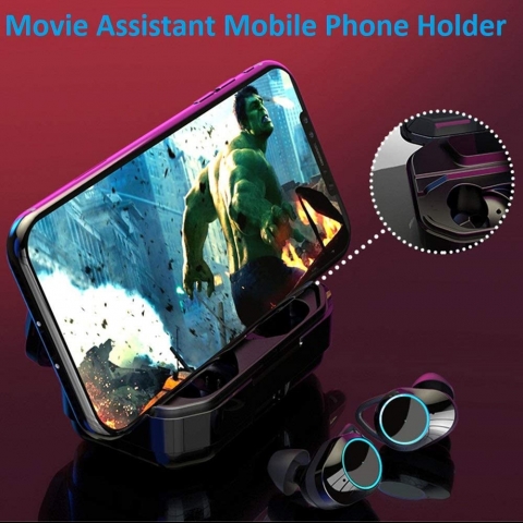 CUFOK Bluetooth Kablosuz Kulak i Kulaklk (Siyah)