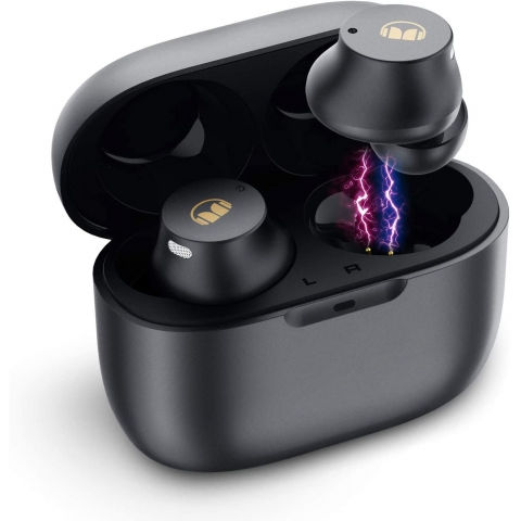 Monster Bluetooth Kablosuz Kulak i Kulaklk (Siyah)