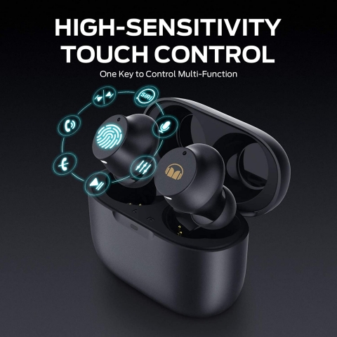 Monster Bluetooth Kablosuz Kulak i Kulaklk (Siyah)