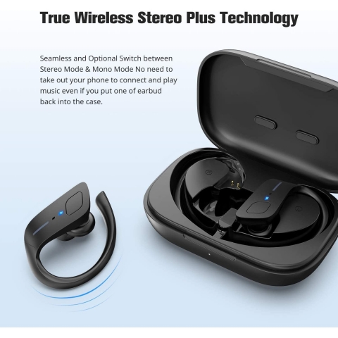 HolyHigh Bluetooth Kancal Kulak i Kulaklk (Siyah)