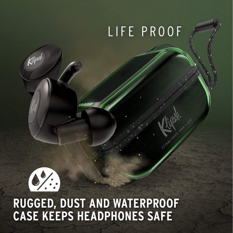 Klipsch T5 II Bluetooth Kablosuz Kulak i Kulaklk (Yeil)