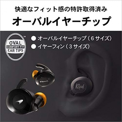 Klipsch T5 II Bluetooth Kablosuz Kulak i Kulaklk (Siyah)