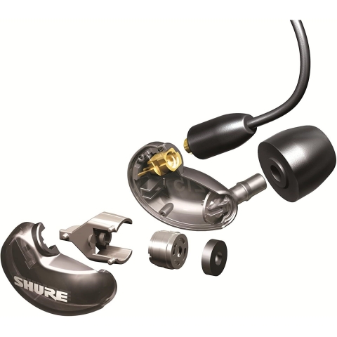 Shure SE215-K Kablolu Kulak i Kulaklk (Siyah)