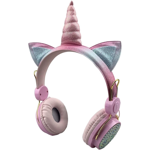 Anliato ocuklar in Bluetooth 5.0 Kulak st Kulaklk (Pembe)