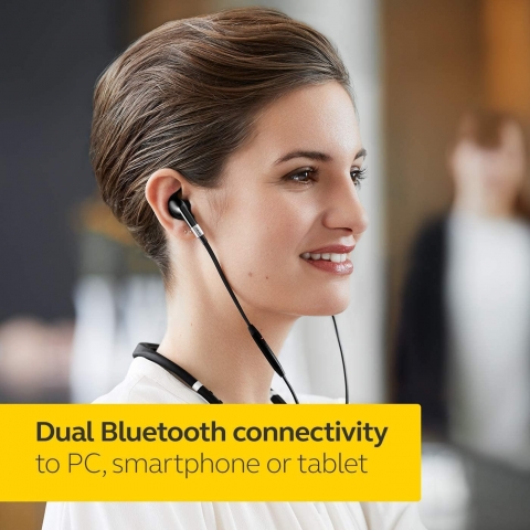 Jabra Bluetooth Ense Tipi Kulaklk (Siyah)