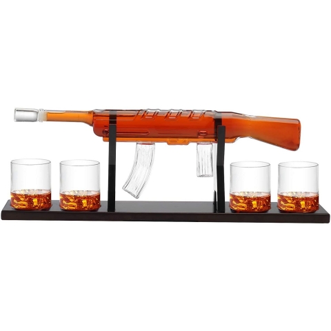 primebabe 5 Par�a Viski Karaf Seti 1000 ml
