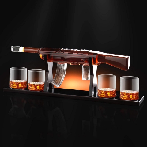 primebabe 5 Par�a Viski Karaf Seti 1000 ml