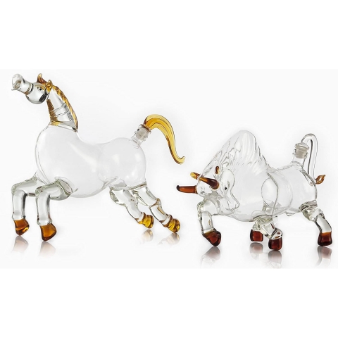 DerbyCanter Bo�a Fig�rl� Viski Karaf� 1000 ml