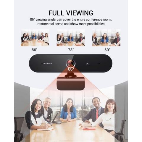 DEPSTECH USB 2K QHD  Webcam