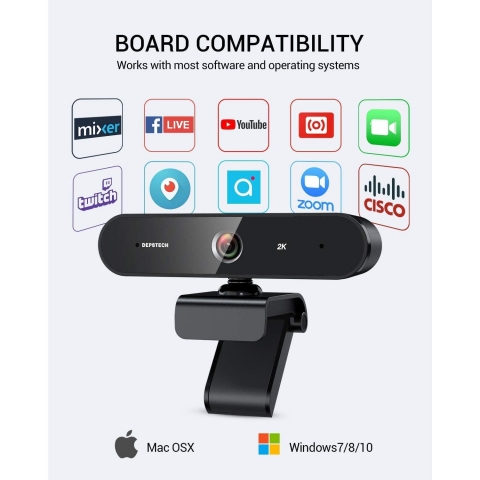 DEPSTECH USB 2K QHD  Webcam