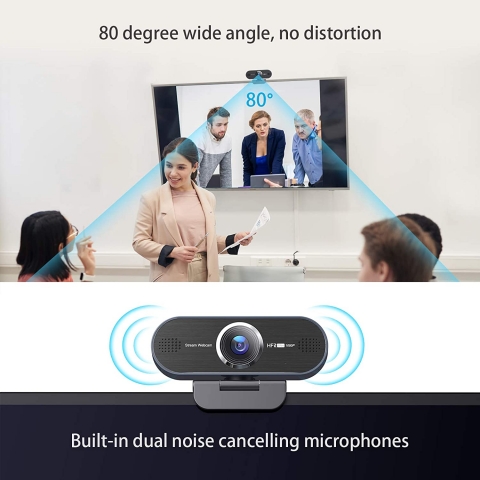 UNZANO USB 1080P HD Webcam