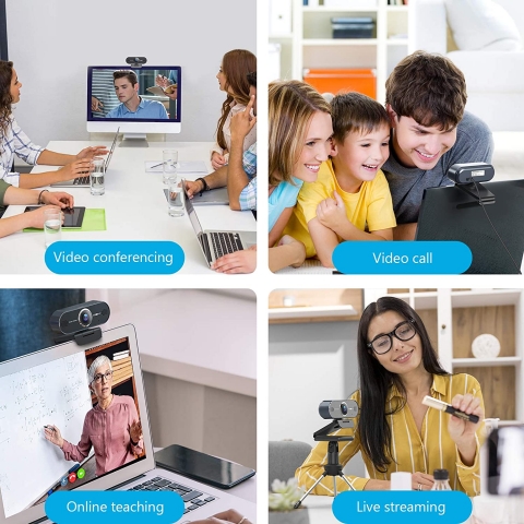 UNZANO USB 1080P HD Webcam