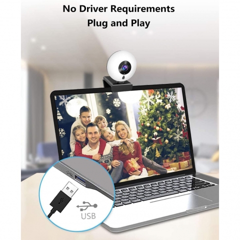ZZCP USB 2K HD Webcam