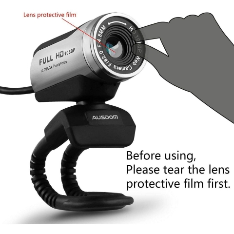 AUSDOM USB HD 1080P  Webcam