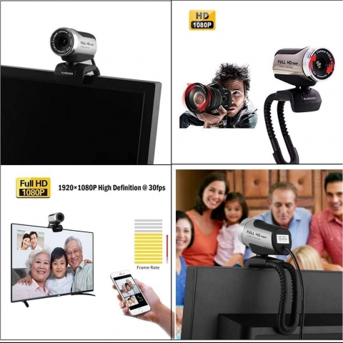 AUSDOM USB HD 1080P  Webcam