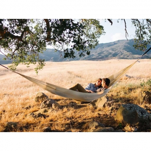 Yellow Leaf Hammocks Byk Boy El Dokumas Hamak (Haki)