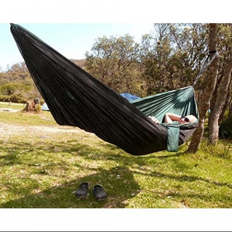 Hammock Bliss Byk Naylon Kamp Hama (Yeil)