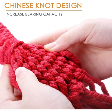 BODFY �ift Ki�ilik Pamuklu Hamak (Renkli)