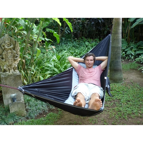 Hammock Bliss Byk Naylon Kamp Hama (Siyah)