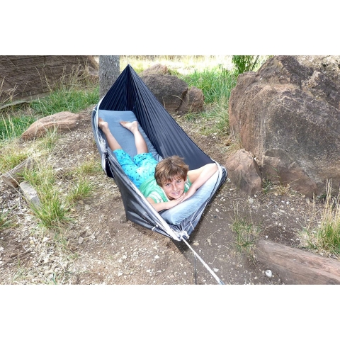 Hammock Bliss Byk Naylon Kamp Hama (Siyah)