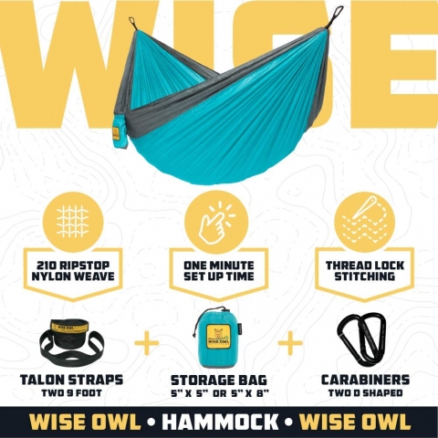 Wise Owl Outfitters ift Kiilik Kamp Hama (Mavi-Gri)